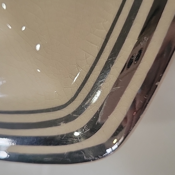 RARE 1920s Leigh Ware Ultra-Shaped Astoria Casserole Dish - Picture 13 of 16